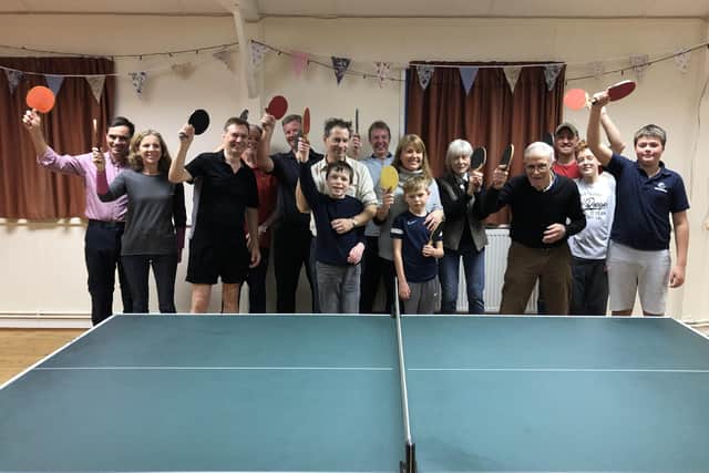 A Harrogate table tennis marathon has helped to raise over £115,000 for charities across the district