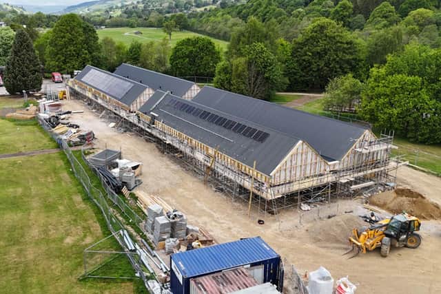 The new £3.2 million project at Bewerley Park near Harrogate will boast 14 ensuite rooms, accommodation for visiting staff, a drying room and break-out spaces for future residential school trips