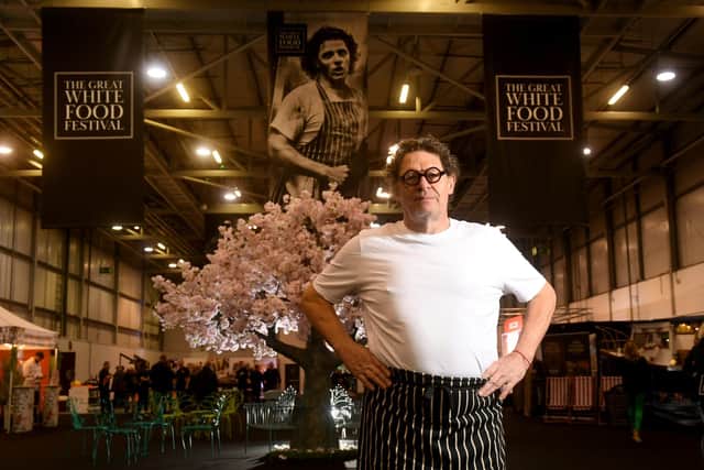 Popularity of Harrogate Convention Centre - Celebrity chef Marco Pierre White chose Harrogate Convention Centre in 2022 to host the Great White Food and Drink Festival,. (Picture Simon Hulme)