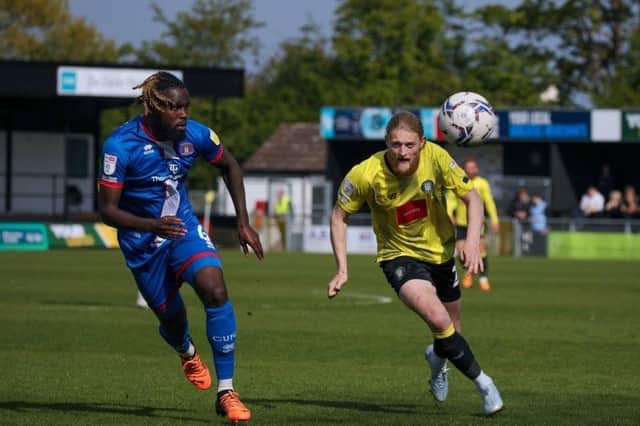 Harrogate Town are due to host Carlisle United at the EnviroVent Stadium on Saturday afternoon. Picture: Matthew Appleby/Harrogate Town AFC