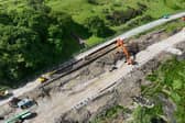 The A59 at Kex Gill near Harrogate has been closed since February after a crack appeared in the verge