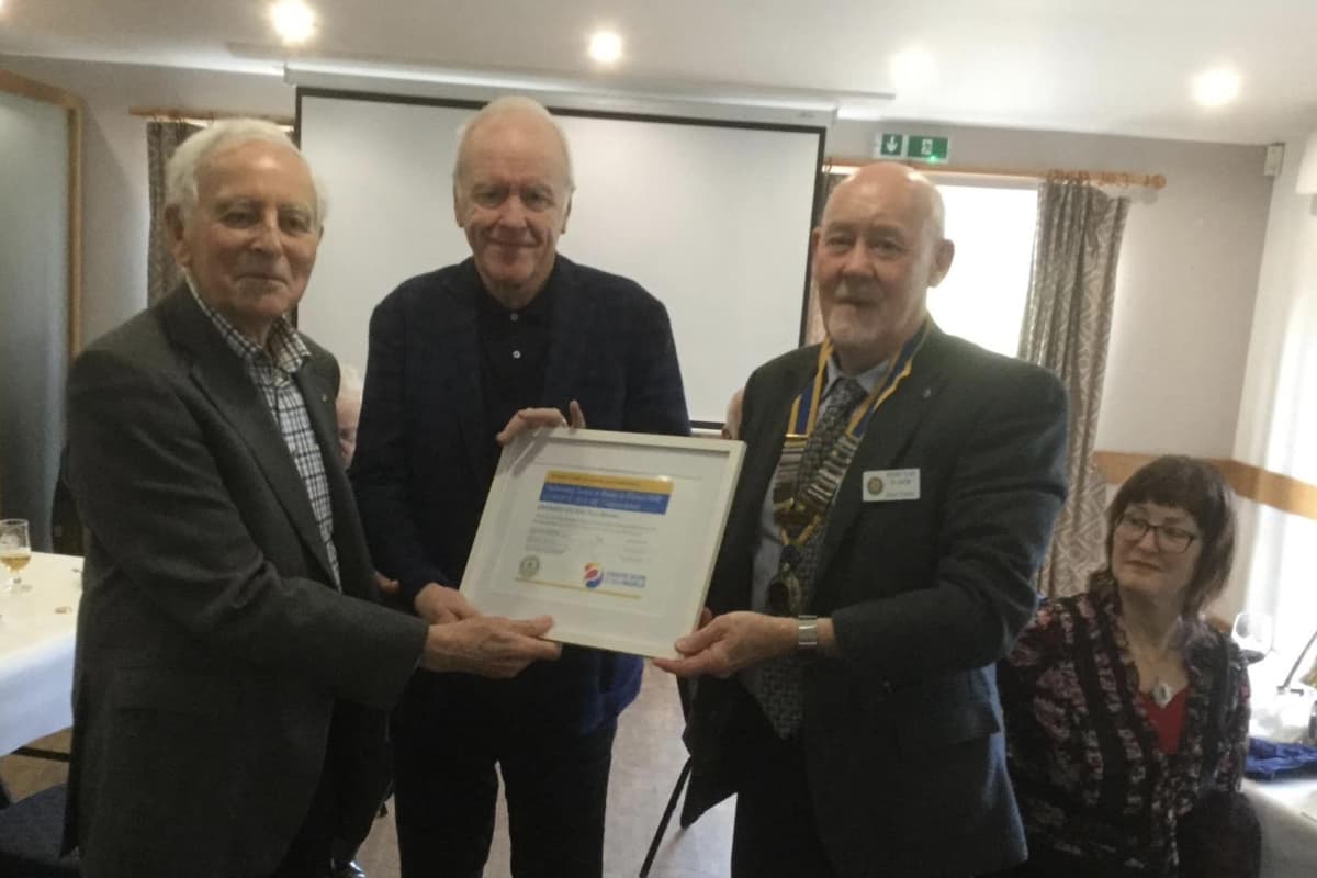 'A remarkable achievement': Ripon Rotary Club celebrates member's 60 years of service to community projects 