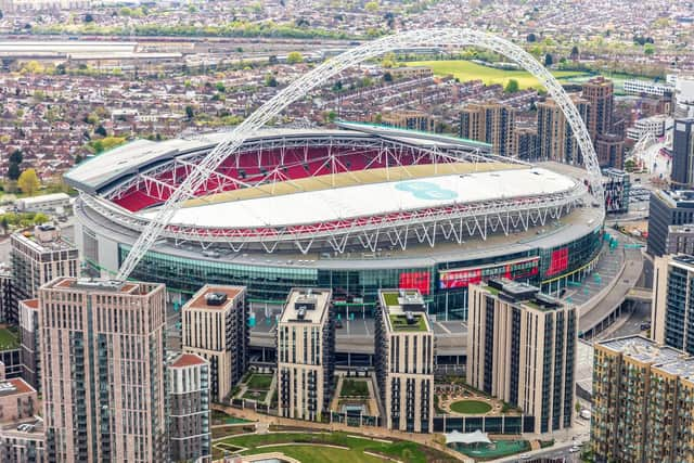 England will make their bid to become UEFA Women's Euro 2022 champions at Wembley  (photo: Wembley Park)