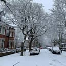 The Met Office has issued a new yellow weather warning for heavy snow across the Harrogate district