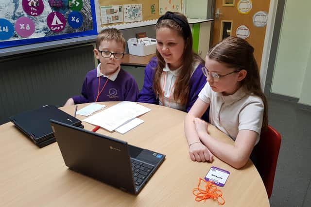 Pupils Xavier, Martyna and Amy took part in several interviews, including one with a real-life reporter, to delve deeper in what it means to be a journalist.