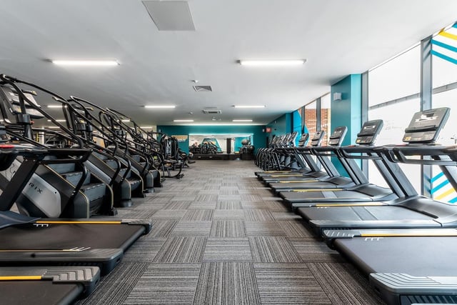 The gym will cater for everyone’s exercise needs with over 220 pieces of state-of-the-art equipment