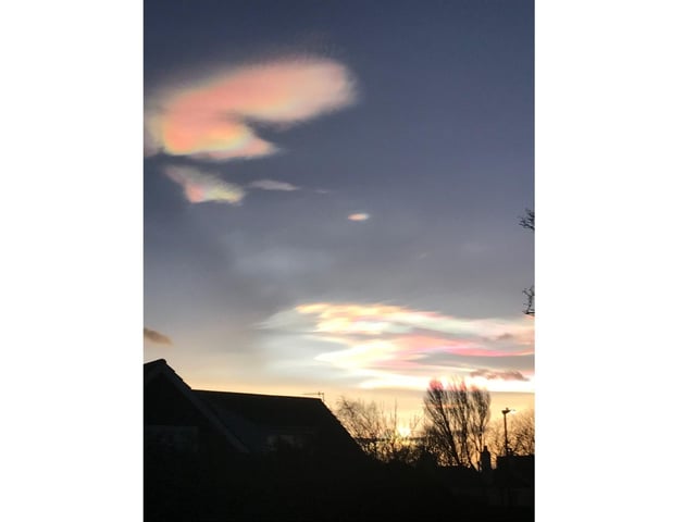Pauline Taylor took this spectacular shot over Whitby.