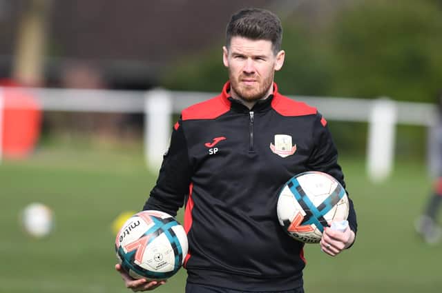 Knaresborough Town manager Simon Parkes. Picture: Gerard Binks