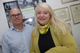 Stephen and Sue Kramer of Harrogate independent business Crown Jewellers.