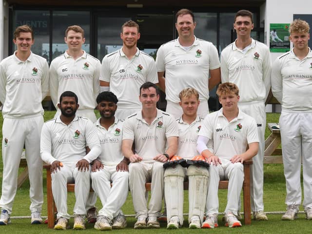 Harrogate CC's 1st XI began the 2025 season with a comfortable home win over Beverley Town. Picture: Gerard Binks