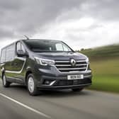 In passenger mode the Renault Trafic van  is a fantastic way to transport up to nine people.