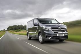 In passenger mode the Renault Trafic van  is a fantastic way to transport up to nine people.