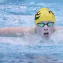 Harrogate & District Swimming Club ace Lois Child in action. Pictures: Submitted