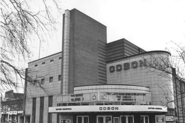 The striking art deco exterior of the Grade II listed Harrogate Odeon cinema as it looked back in the 1960s. (Picture contributed)
