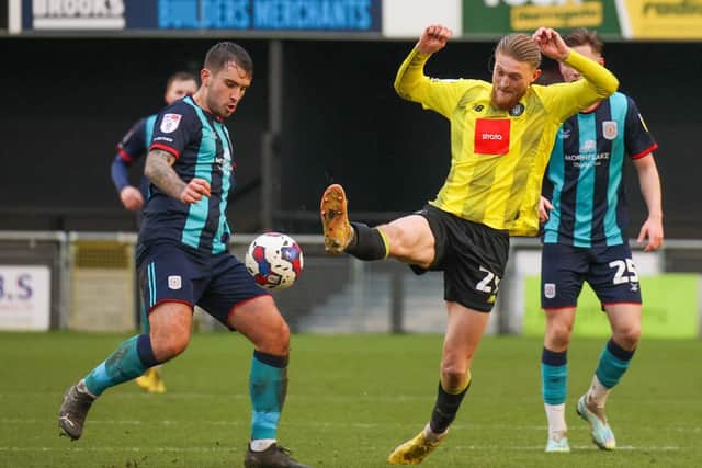 Last season's clash between Harrogate Town and Crewe Alexandra at Wetherby Road ended in a 2-2 draw.