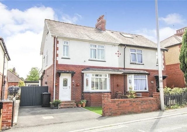 This four bedroom and three bathroom semi-detached house is for sale with Dacre Son & Hartley for £425,000