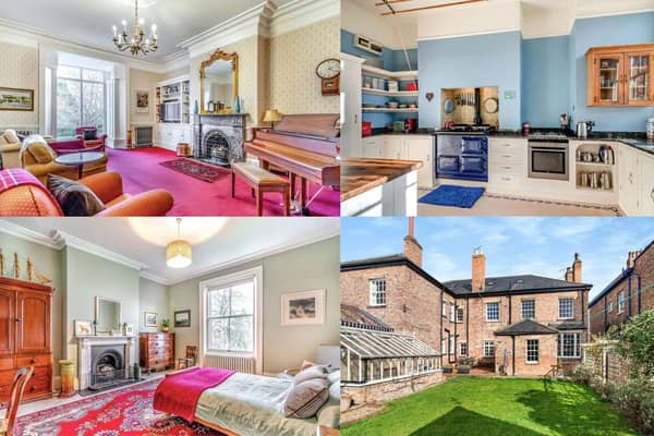 Take a look at this super chic period property in Ripon with six bedrooms, three bathrooms, and three reception rooms.