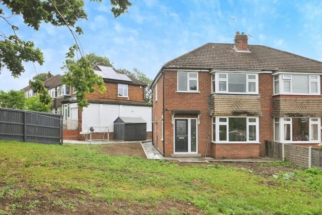 This three bedroom and one bathroom semi-detached house is for sale with Bridgfords for £290,000
