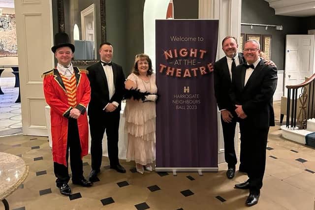 An annual charity ball hosted by Harrogate Neighbours at Rudding Park Hotel has raised over £16,000