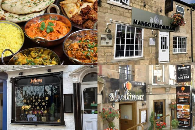 There are eight establishments across the Harrogate district that have been shortlisted in the Yorkshire Curry Awards