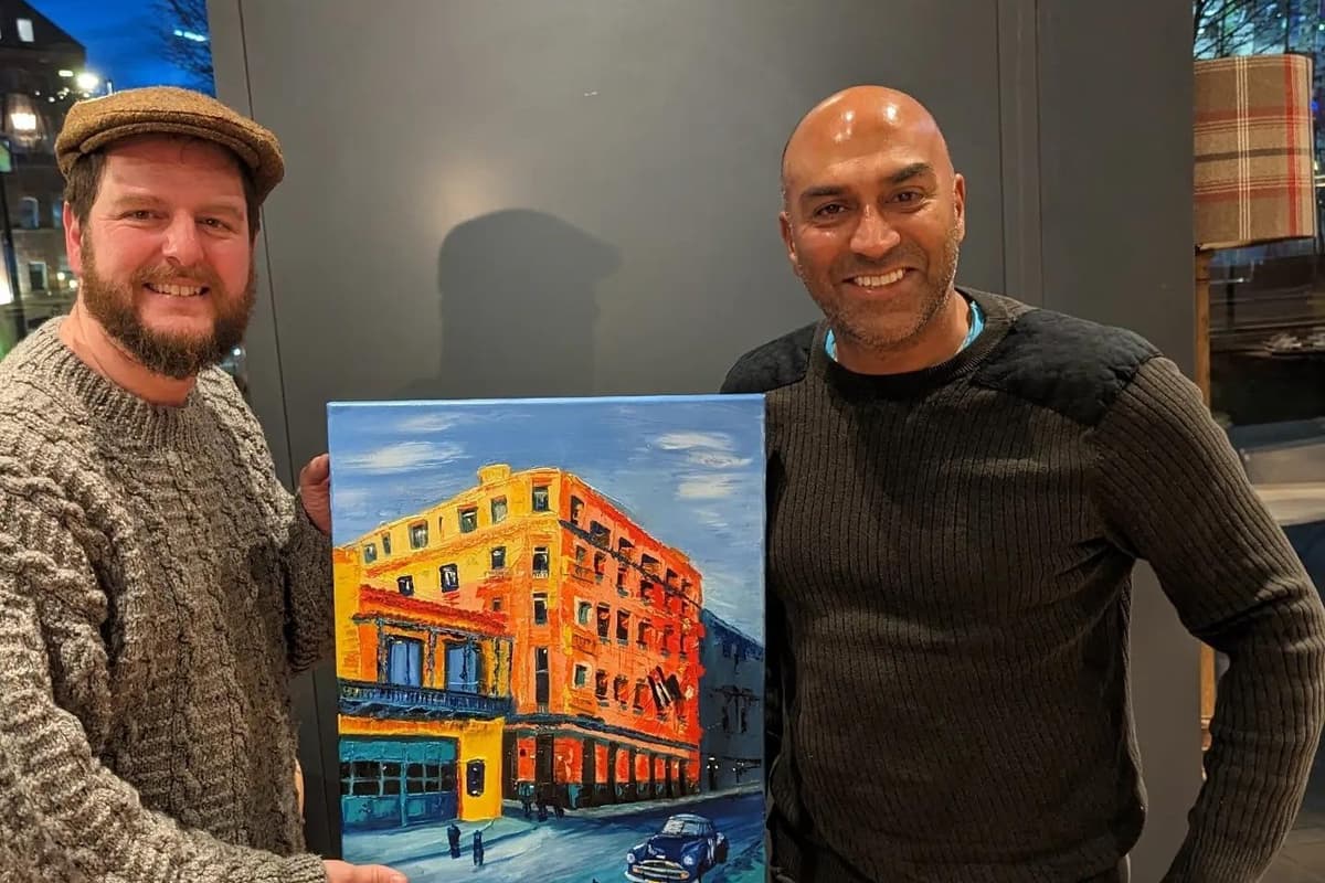 Steven Mudge Harrogate rail conductor's artistic skills lead to commission to do ...