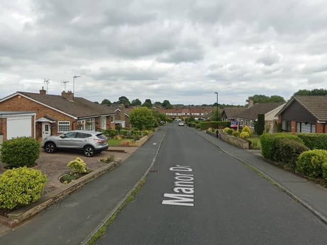 The police have launched an investigation after a man was seen attempting to break into a car on Manor Drive in Knaresborough