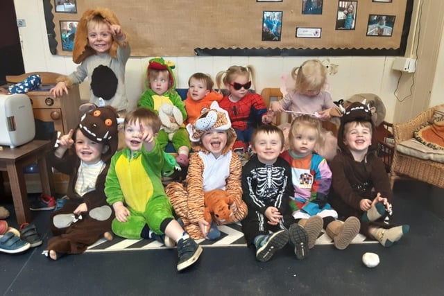 Pupils at Belmont Grosvenor School dressed up as their favourite book characters