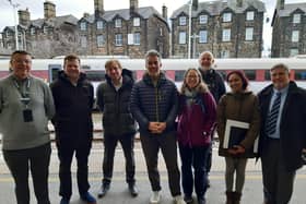 Key leaders in North Yorkshire transport at a previous event in Harrogate organised by Zero Carbon Harrogate. (Picture contributed)