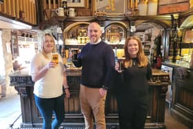 New hires at North Yorkshire-based brewery, T&R Theakston - Helen Barrett, Ben Parkinson and Hayley Dodds-Baddon.