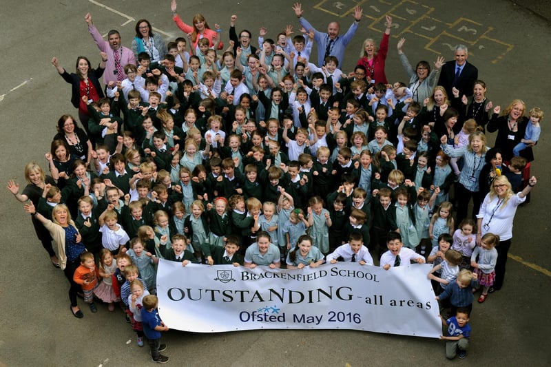 Brackenfield School on Duchy Road in Harrogate was rated 'outstanding' on 9 May 2016