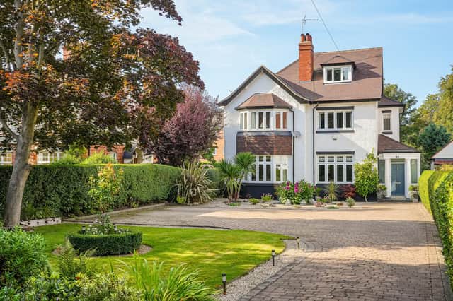 This home for sale in Cornwall Road, Harrogate, is priced at £1,425,000