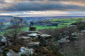 Looking out across Nidderdale from  Brimham Rocks. (Pic credit: Bruce Rollinson)