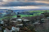 Looking out across Nidderdale from  Brimham Rocks. (Pic credit: Bruce Rollinson)
