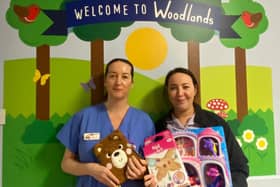 A donation of toys to the hospital.There are many ways you can make a difference, by regular giving; donating online, via post, setting up a standing order, using our donation points across Harrogate District Hospital or creating your own Virtual Donation Page.