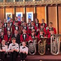 Tewit Youth Band at the National Youth Brass Band Championships, March 2024