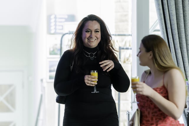 Guests mingle at the awards drinks reception