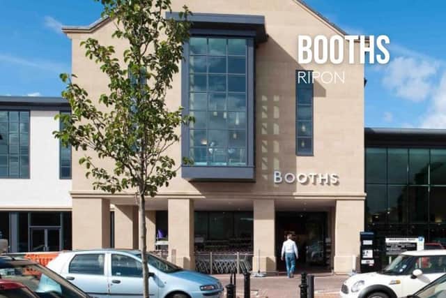 Located at 9 Marshall Way, Booths first opened its Ripon store in June 2009 when large queues formed on its launch day. (Picture contributed)