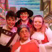 Part of the cast of The Snow Queen - the annual family panto presented by the hard-working and talented Knaresborough Players.