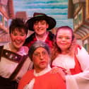 Part of the cast of The Snow Queen - the annual family panto presented by the hard-working and talented Knaresborough Players.