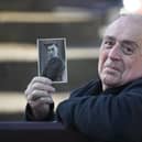 Malcolm Steel had a photograph of his father, Arthur Steel, who served with the 27th Dragoons and landed on Gold Beach on D-Day. He was at the proclamation in Knaresborough to remember his dad