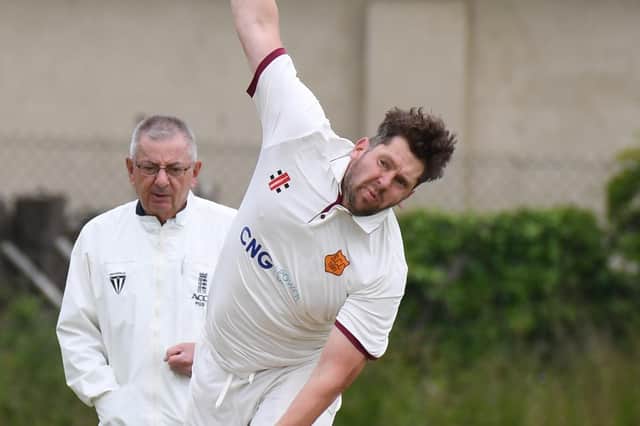 Russell Robshaw and his Bilton CC team-mates have beaten the drop. Picture: Gerard Binks