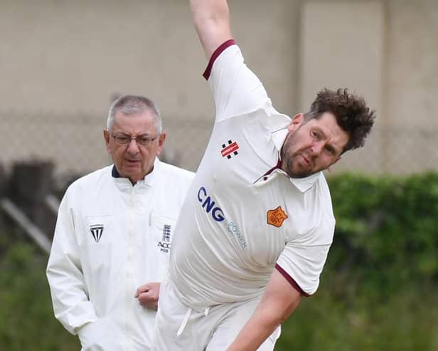 Russell Robshaw and his Bilton CC team-mates have beaten the drop. Picture: Gerard Binks