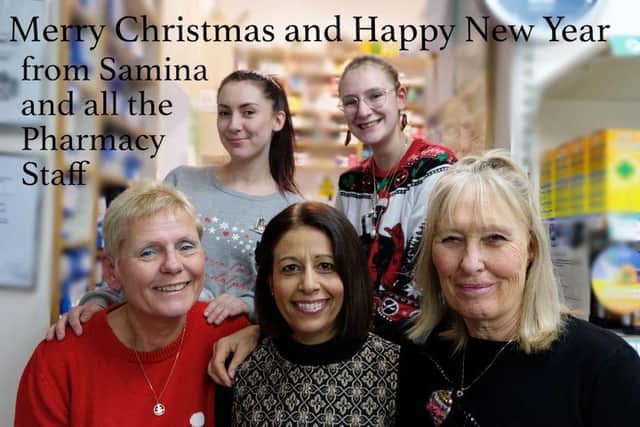 Pharmacy opening times extended for Christmas to support rural areas.
