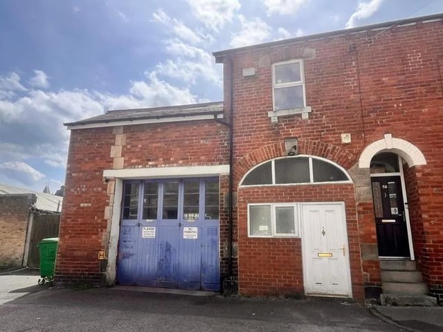 This garage on Chatsworth Road in Harrogate is for sale with Montpellier Property for £325,000