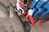 A pit bike-style off-road motorcycle has been seized by police following reports of anti-social riding in the Gallows Hill area of Ripon