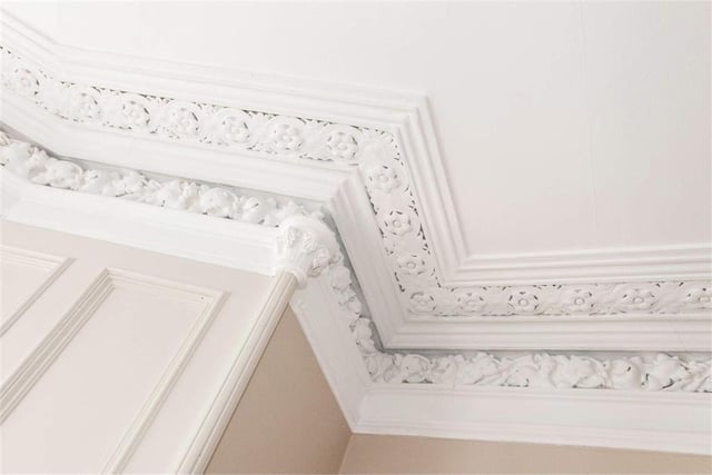 Period decorative cornice.