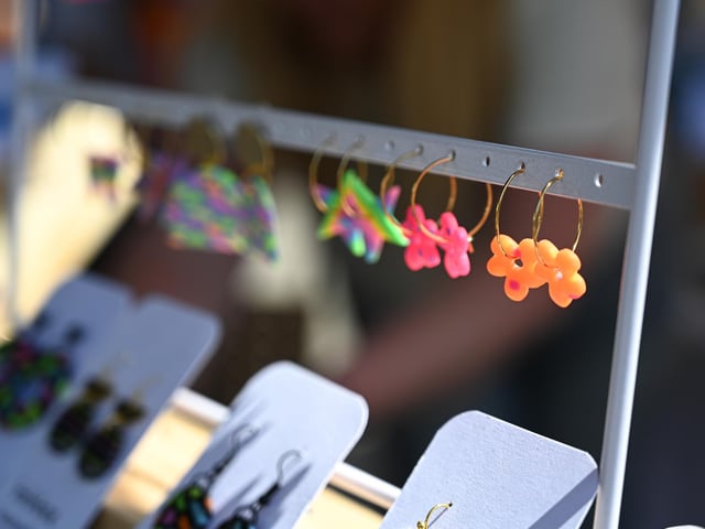 Ripon's independent trade: 'Bobibee Designs' offers a unique style of handcrafted jewellery on the Market Square.