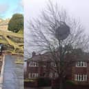 The Harrogate district has been battered by Storm Otto causing major disruption across the region