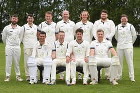 Killinghall look set to take the Nidderdale League title this season: Pictured back row from left Billy Macgregor, Sam Halliday, Joe Horne, Andy Thompson, Hamish McIntyre, Harvey Radcliffe, Dave Wallace. Front from left Ed Paxton, Scott Copley, Dan Atkinson and Stephen Lennox.