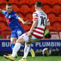 Harrogate Town ran out 2-0 winners when they visited Doncaster Rovers earlier this season. Pictures: Matt Kirkham